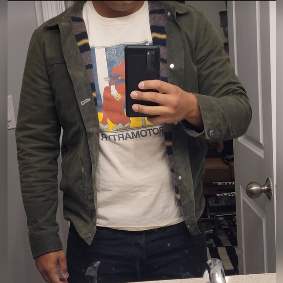 Rogue Territory Supply Jacket Ridgeline. Olive Green Large. - Picture 7 of 7